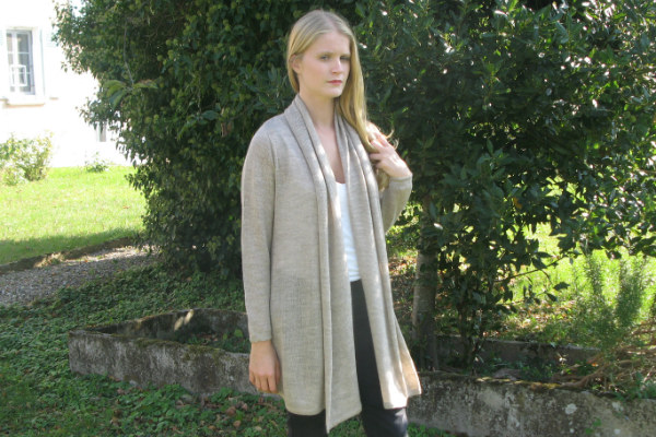 veste longue en alpaga veste longue en alpaga